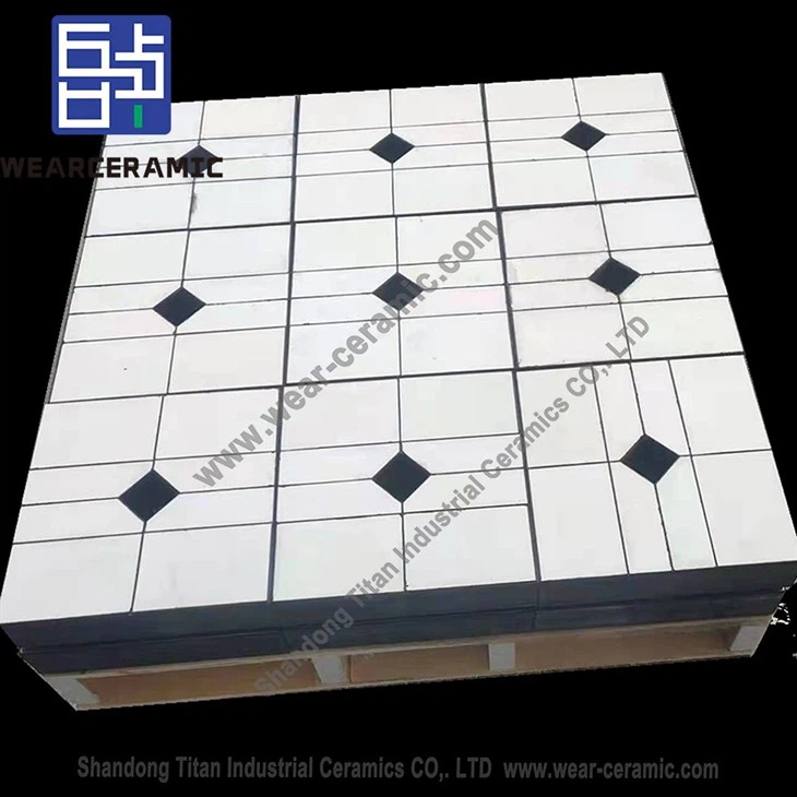 Impact Resistant Ceramic Wear Plate For Cement